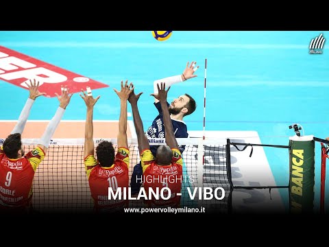 Superlega, highlights Milano - Vibo Valentia