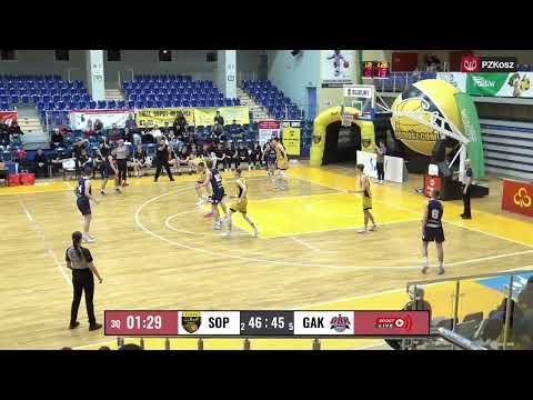 Trefl 1LO Sopot - GAK Gdynia (highlights)