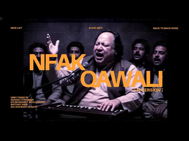 Nusrat Fateh Ali Khan Qawwali Jukebox | Best of NFAK | Soulful Sufi Hits | N-version SDDEFAULT Thumbnail
