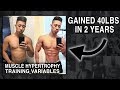 How Do I Train for Muscle Hypertrophy (Get BIG Explained) | Fact Friday Training Variables for Groth