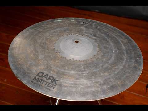 Dream Cymbals 17" Dark Matter Series Bliss Paper Thin Crash Cymbal image 5