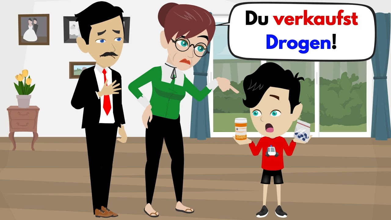 This woman accuses her stepson of selling drugs 💊 Learn German