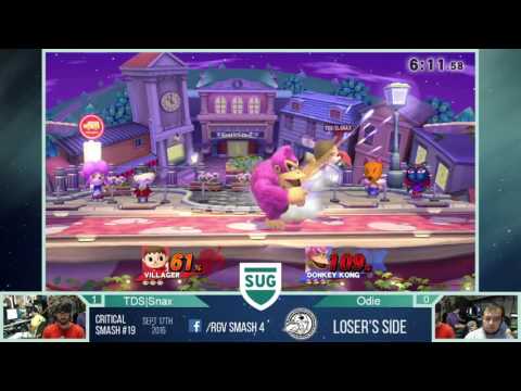 TDS|Snax Vs Odie @ Critical Smash #19