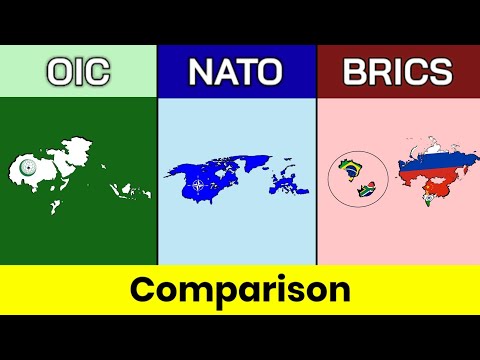 OIC vs NATO vs BRICS | BRICS | NATO | OIC | Comparison | Nato vs Brics vs Oic | Data Duck 2.o