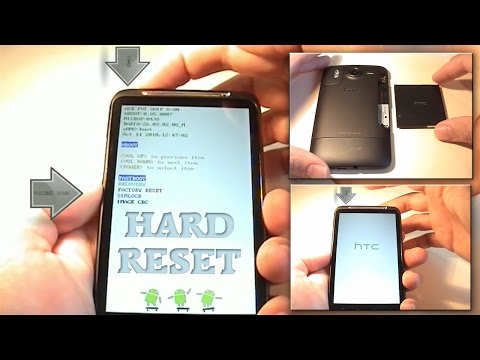 HTC Desire HD (Ace) Hard Reset (Factory Reset)