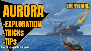 Aurora FULL Walkthrough in Subnautica + ALL CODES & SAFETY