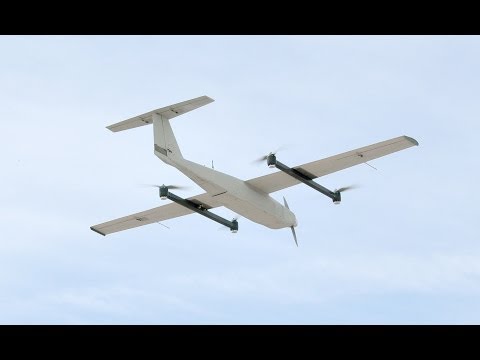 Разработана практичная система вертикального взлета и посадки для крылатых дронов. Фото.
