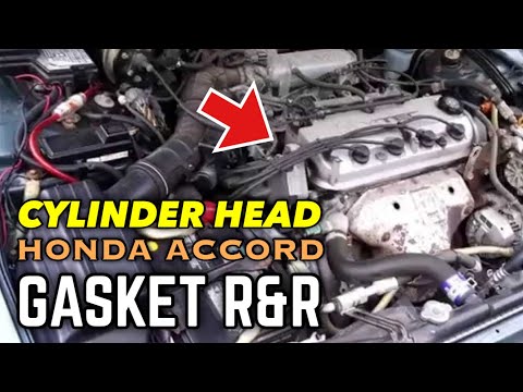Honda Accord Cylinder Head Removal & Installation [STEP BY STEP]
