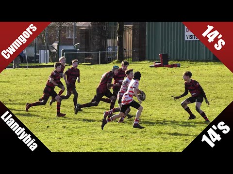 Under 14 Rugby Cwmgors R.F.C v Llandybia R.F.C 2017