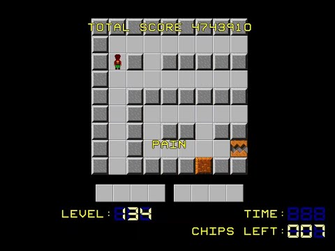 chips challenge 1, level 134