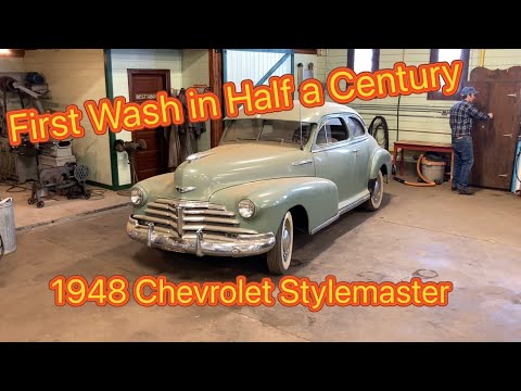 Thumbnail for 1948 Barn Find Chevrolet Stylemaster Washed after Being Parked in 1976! by Chevrolet Stylemaster
