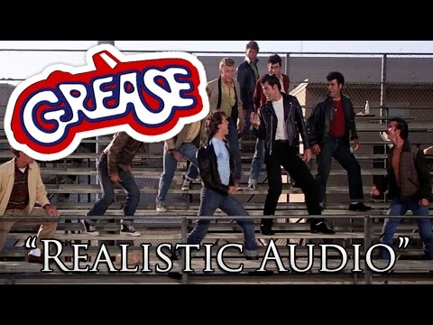 Grease Summer Nights with "Realistic" Audio - (No Music)