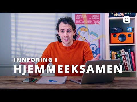 YouTube video on how to take a digital home exam at NTNU.