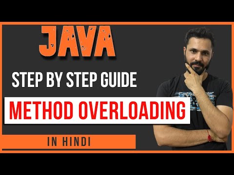 Method Overloading In Java Programming Tutorial In Hindi