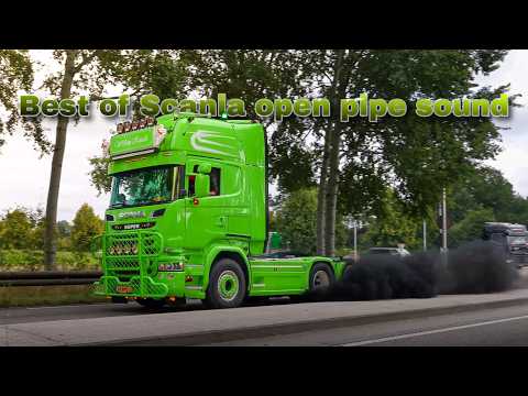 Best of Scania V8/L6 open pipes Sound 2025 | 1 Hour Edition