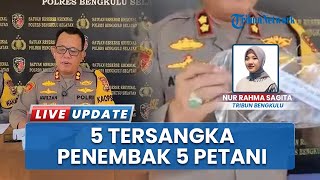 Karyawan PT ABS Penembak 5 Petani Sawit di Bengkulu Selatan Jadi Tersangka, Beli Senpi Rp 4 Juta