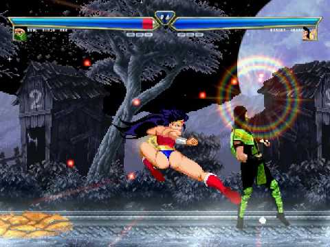 [MUGEN] Another MK vs DC 2 (Soul Ninja (as Reptile) vs Wonder Woman)