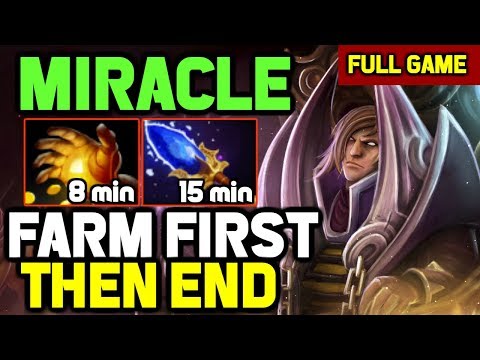 OMG! Miracle back on his Invoker - Easy Sunstrike Kills - Too Easy for him