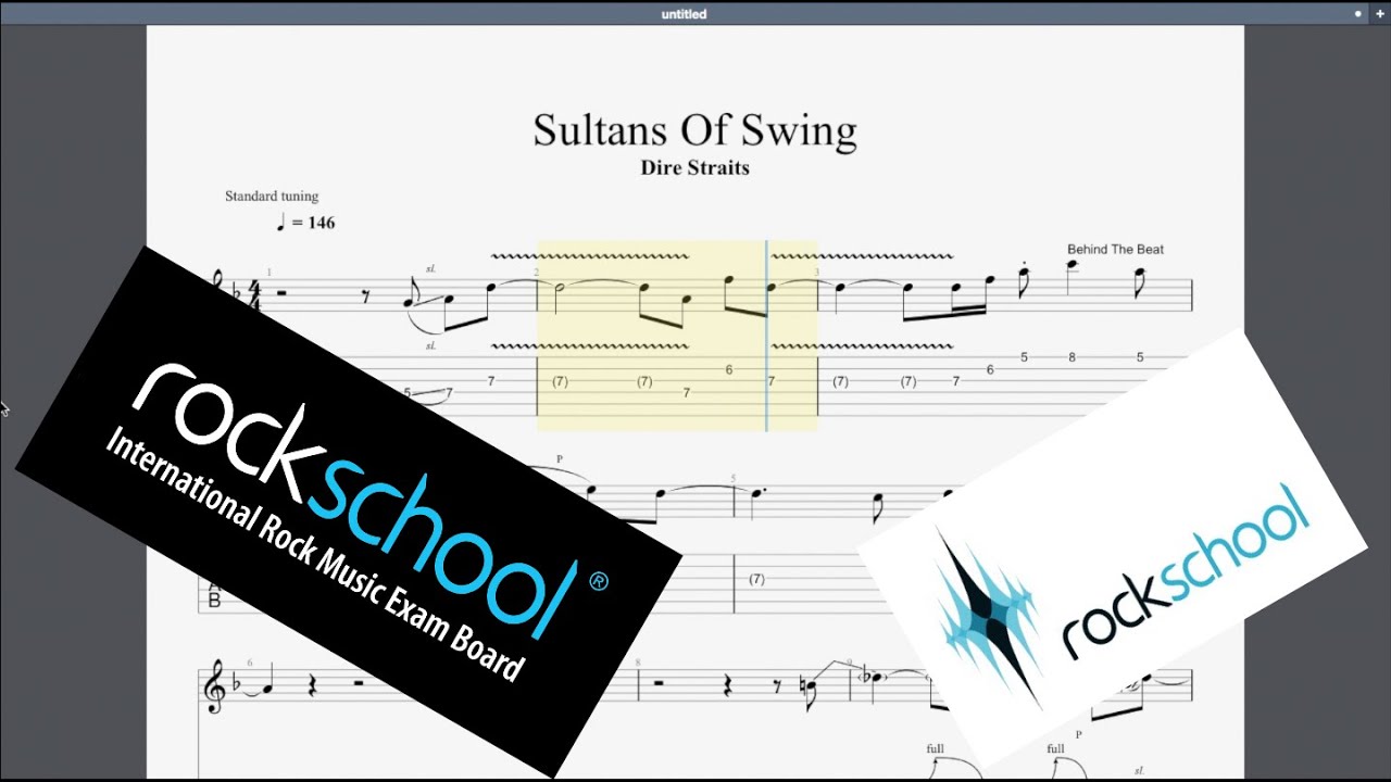 Sultans Of Swing Rockschool Grade 7 Guitar