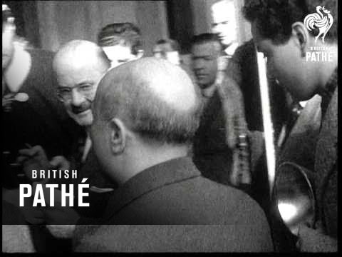 Fanfani And Pella At Quirinale Palace (1954)