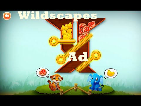 Wildscapes Ad feed tigher & elephant HD Walkthrough | Mini game | gameplay | ios | android | pc