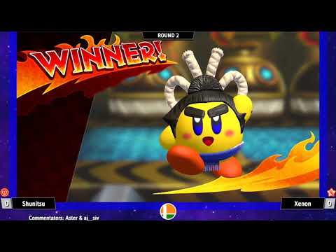 Shunitsu (Wrestler) vs Xenon (Staff/Bomb) - Kirby Fighters India Tournament #2