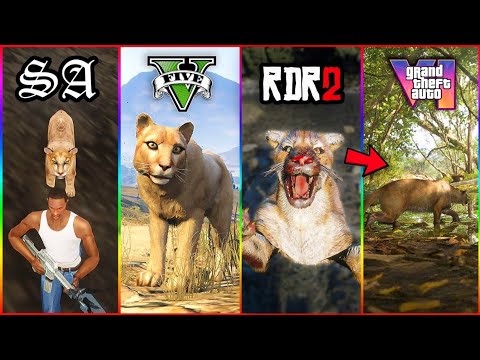 Pumas jagen in GTA- und RDR-Spielen | Evolution