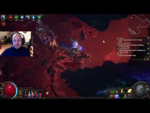 [Path of Exile] Self-cast Divine Ire CwC Wave of Conviction (Shaper Run + Build Rundown)