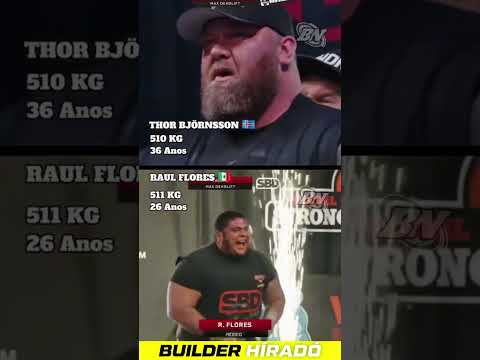 511 kg! Megdöntötték Thor világrekordját felhúzásban!