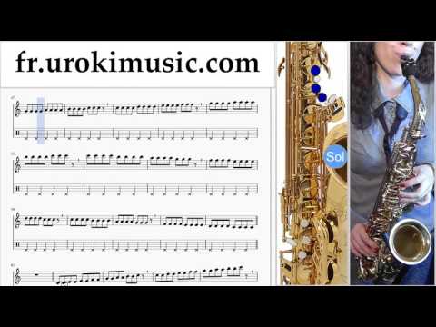 Cours de Saxophone (Ténor) MAGIC! - Red Dress Partie#1 um-829