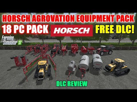 FS17 - Horsh Agrovation Equipment Pack "DLC Review"