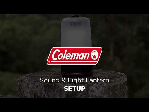 How To Set Up The Coleman 360 Sound & Light Lantern
