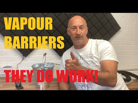Vapour Barrier in a Van - I can Prove they Work.