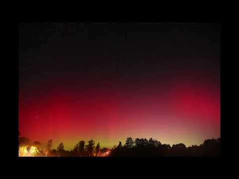 Polarlicht über der Nordheide am 25.09.2023