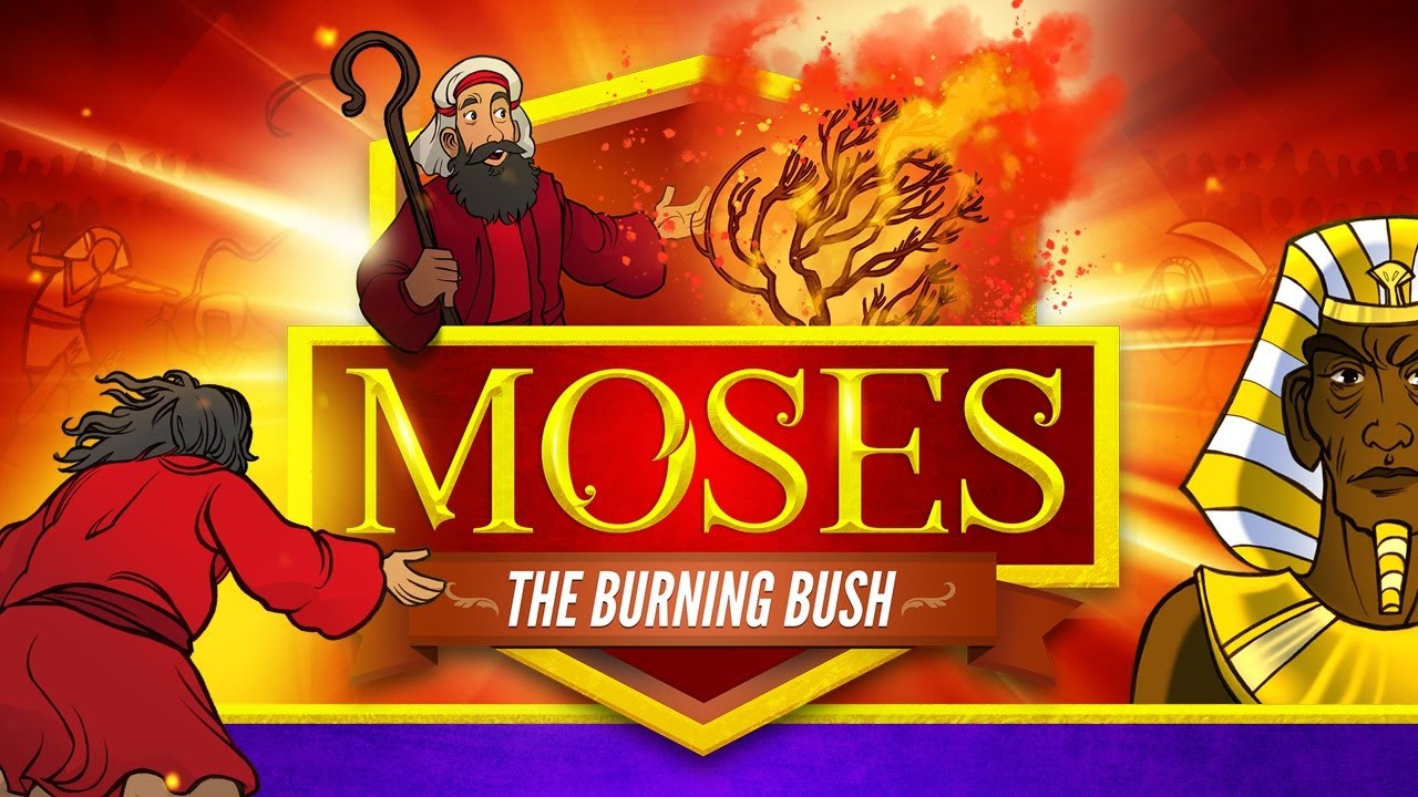 Moses And The Burning Bush Bible Story Animation - Exodus 3 | Online Sunday School | ShareFaith.com