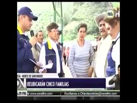 Atención de avenida torrencial en Babega - silos Norte de santander