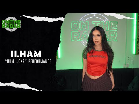 ilham "uhm...ok?" On The Radar Live Performance