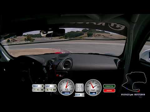 Andy Lee : Porsche GT4 MR at Laguna Seca