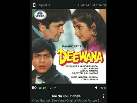 Koi Na Koi Chahiye: Vinod Rathod: Deewana: Hq Audio 90s Hindi Flac Song