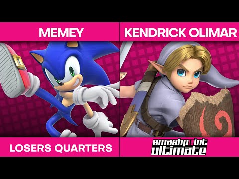 SmashPoint Ultimate 1 - LQF - Memey (Sonic) vs Kendrick Olimar (YL)