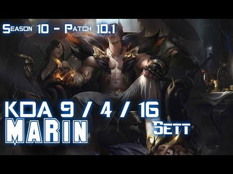 MaRin SETT vs VLADIMIR Top - Patch 10.1 KR Ranked
