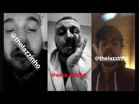 LAZZA AXOS E NERONE CONTINUANO I DISSING