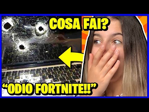 EMI La CRUSH Di SHANE Si SPAVENTA Per LA RABBIA Di... 😱 REAZIONE Su FORTNITE