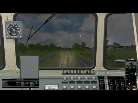 Open Rails - Rostock - Seehafen Nord BR118 German Railroads 9