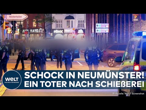 BLUTTAT IN NEUMÜNSTER: Ein Toter nach Schießerei in Bar! Polizei nimmt Verdächtigen fest