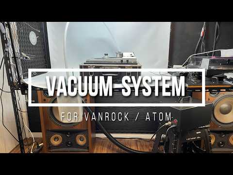 The vacuum system for VANROCK / ATOM Vinyl Cutting Lathe image 5