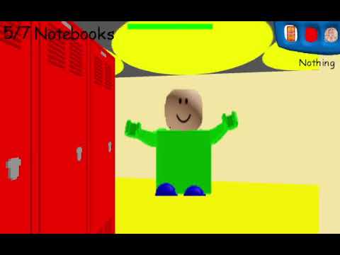 BALDI SA STAL ROBLOXOVOU POSTAVOU 2.0!!! Baldi's Basics Mod: Nesteph's Basics 1.4.3
