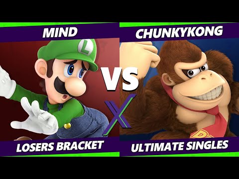 S@X 386 Online Losers Bracket - Mind (Luigi) Vs. ChunkyKong (DK) Smash Ultimate - SSBU
