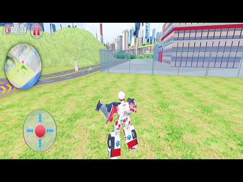 Ambulance Robot City Rescue Game | Ambulance robot transform - Ambulance robot