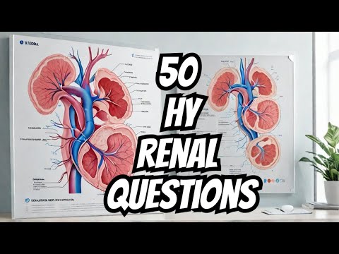 PASS USMLE Step 1 2024 | 50 High Yield Renal Questions!